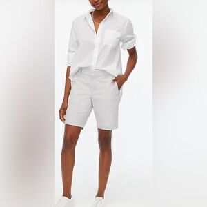 NWT!! J. Crew Women’s 9" Frankie bermuda chino short